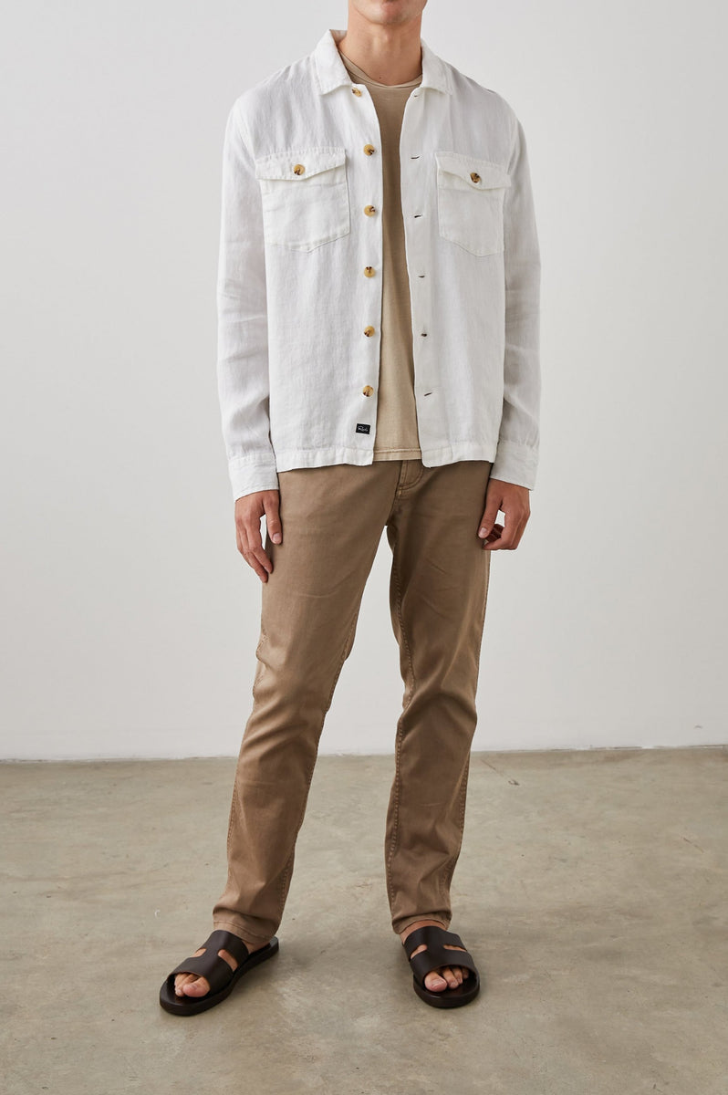 KEROUAC SHIRT JACKET - PARCHMENT