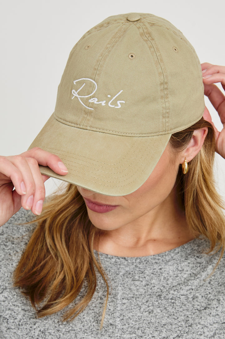 ANNIVERSARY-BASEBALL-CAP-KHAKI-FRONT