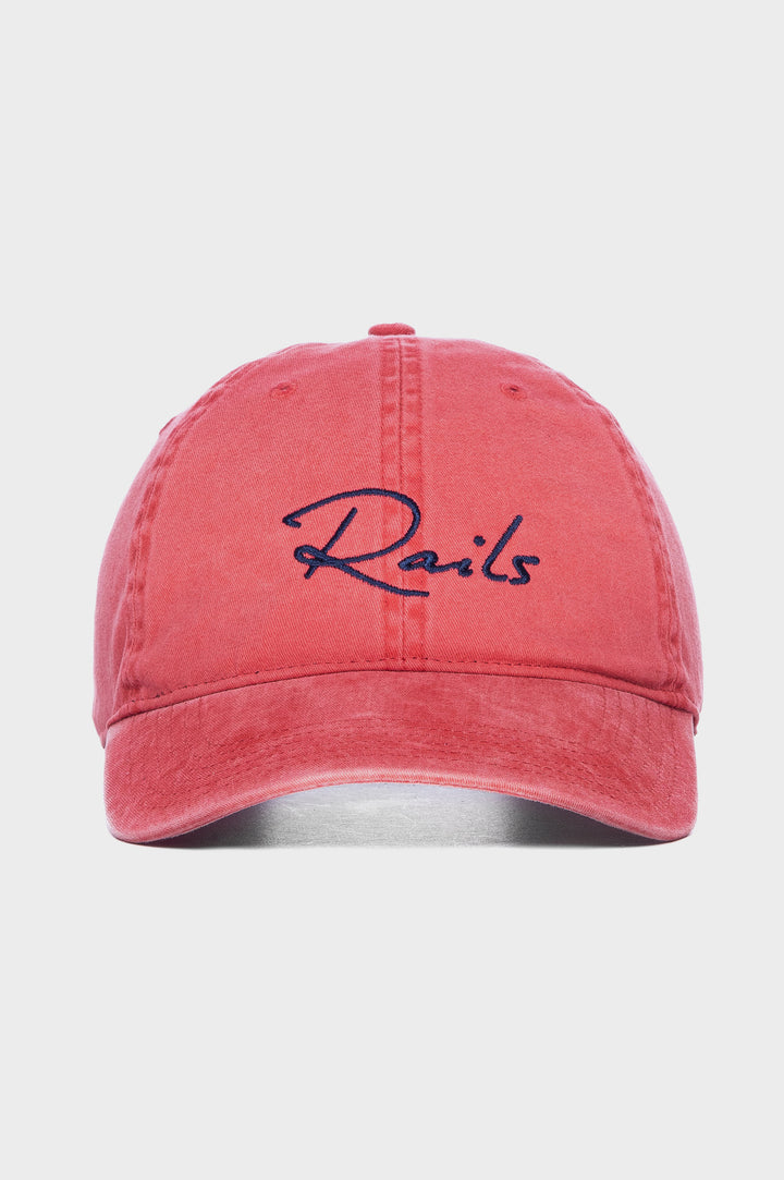 ANNIVERSARY BASEBALL CAP - WASHED RED