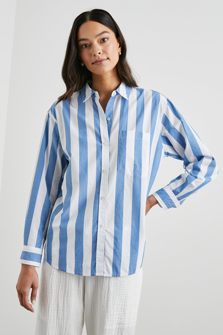 ARLO SHIRT - RUE STRIPE – Rails