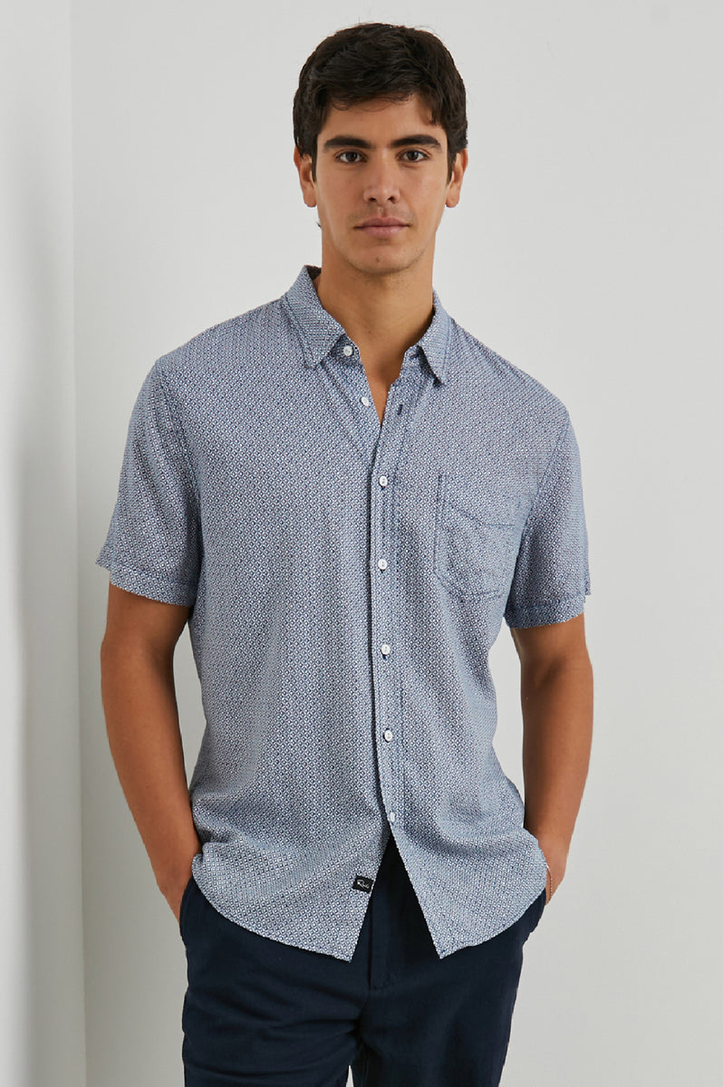 CARSON SHIRT - CROWN JEWEL SAPPHIRE – Rails