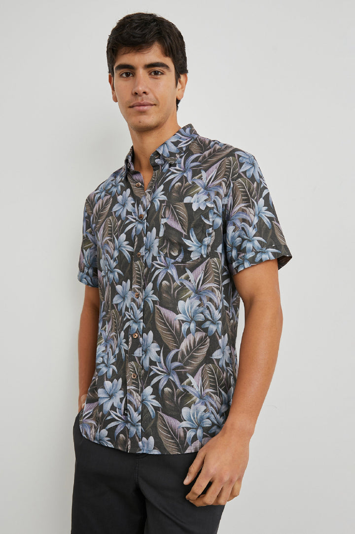 CARSON SHIRT - FLORAL FIELD GARDEN - FRONT BODY