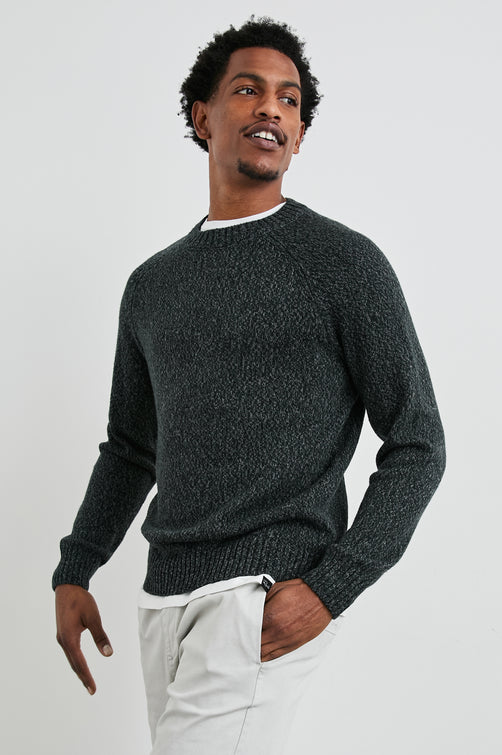 DONOVAN SWEATER - GRAPHITE - front side body