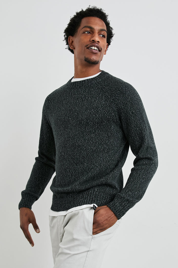 DONOVAN SWEATER - GRAPHITE - front side body