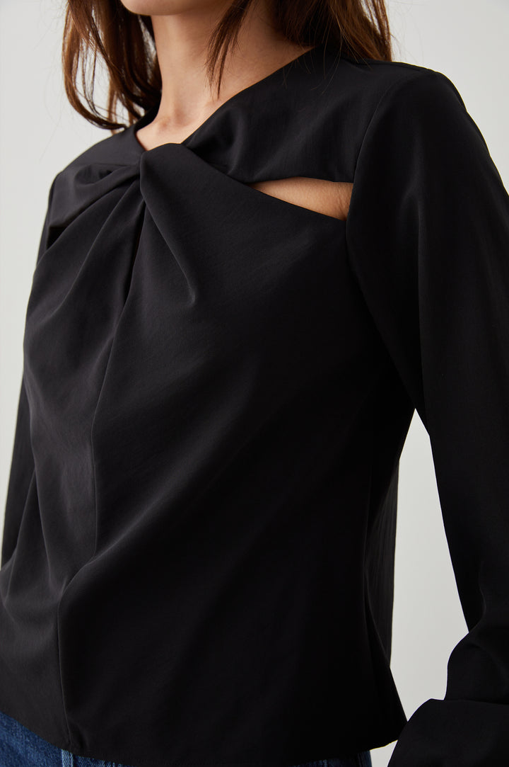 ELI TOP BLACK- DETAIL