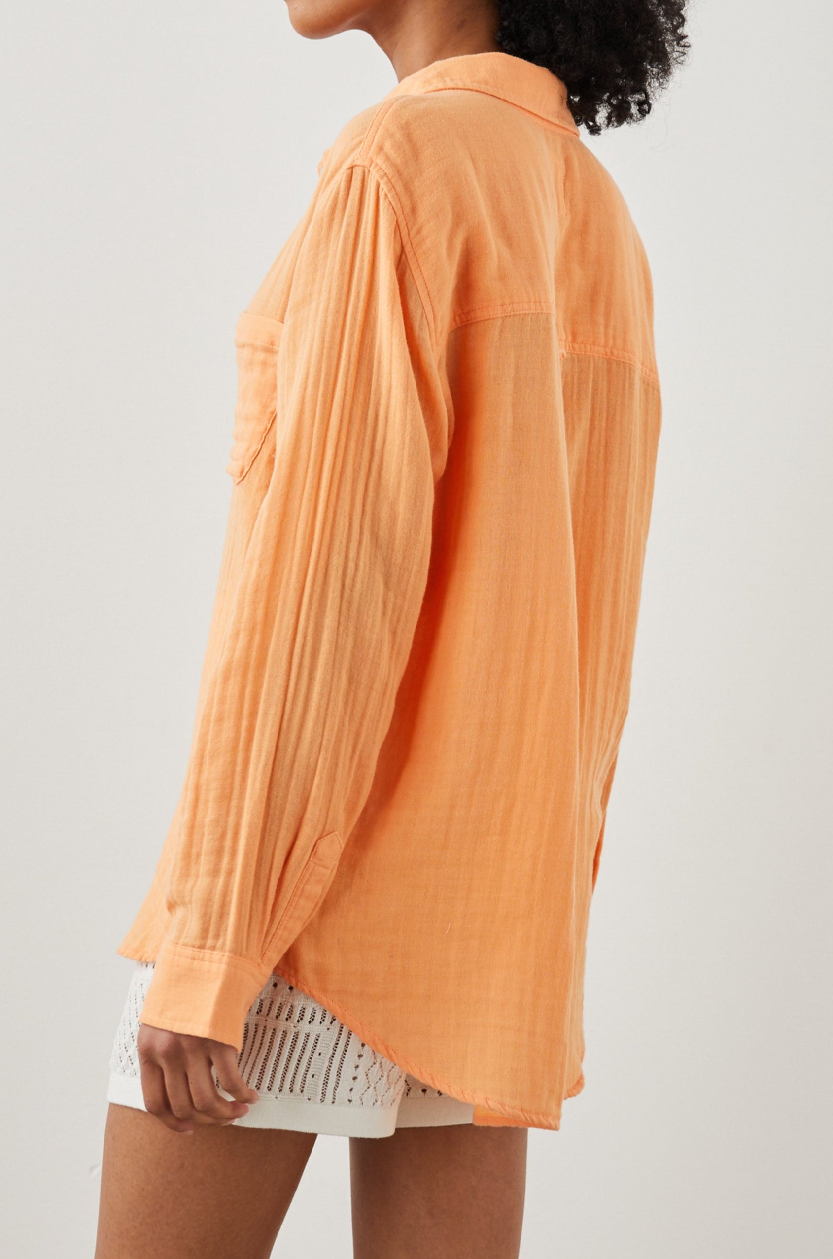 ELLIS SHIRT - PAPAYA – Rails