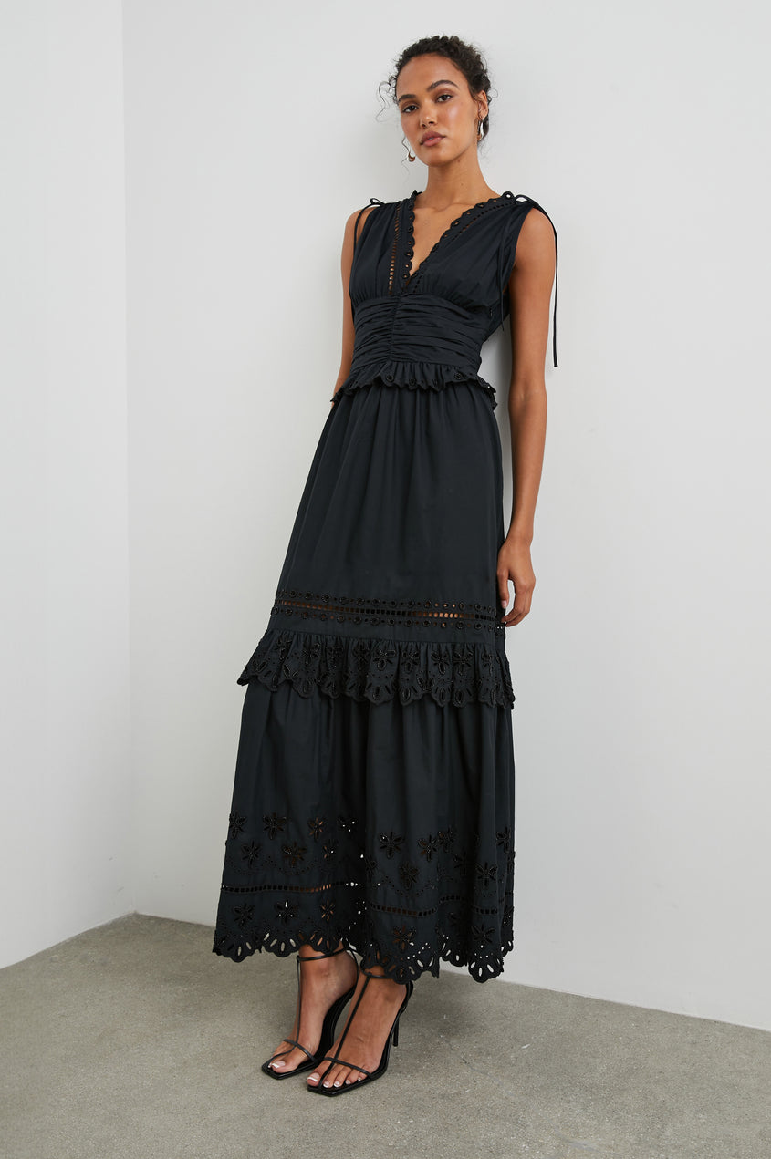 ESMERALDA DRESS - BLACK – Rails