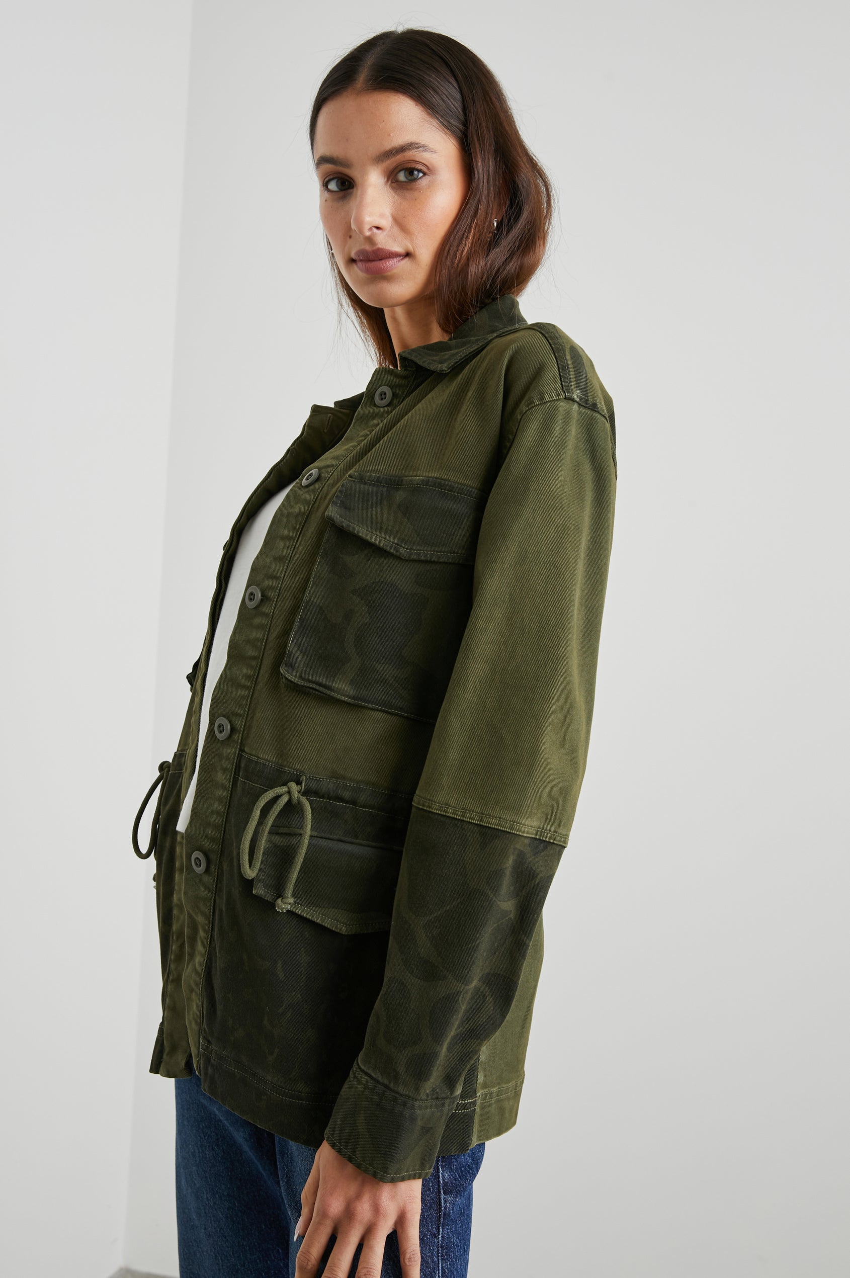 EVAN JACKET - OLIVE TRIO – Rails