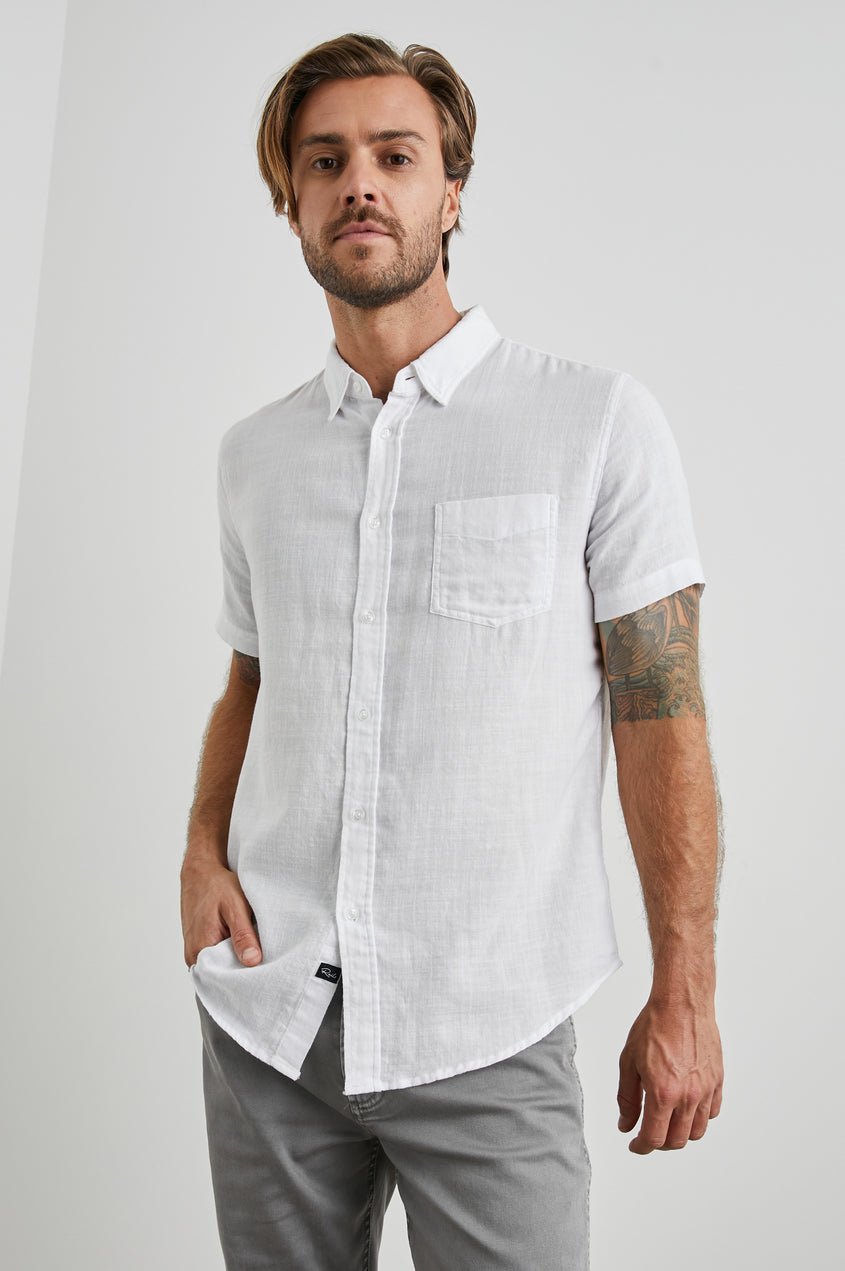 FAIRFAX SHIRT - WHITE – Rails