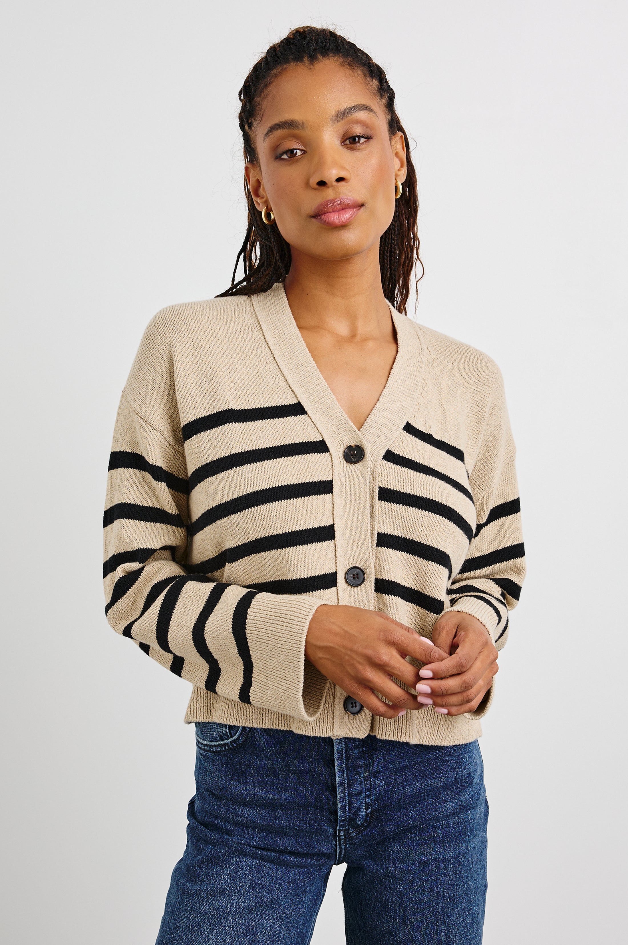 Rails Oslo Animal Pring buy Cardigan Small Grey/Black NWT Originally $268