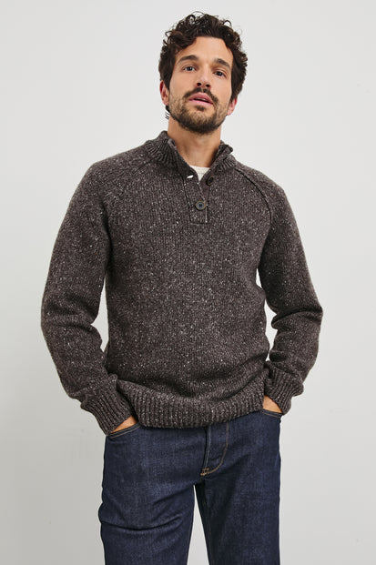 HARDING SWEATER - CAROB