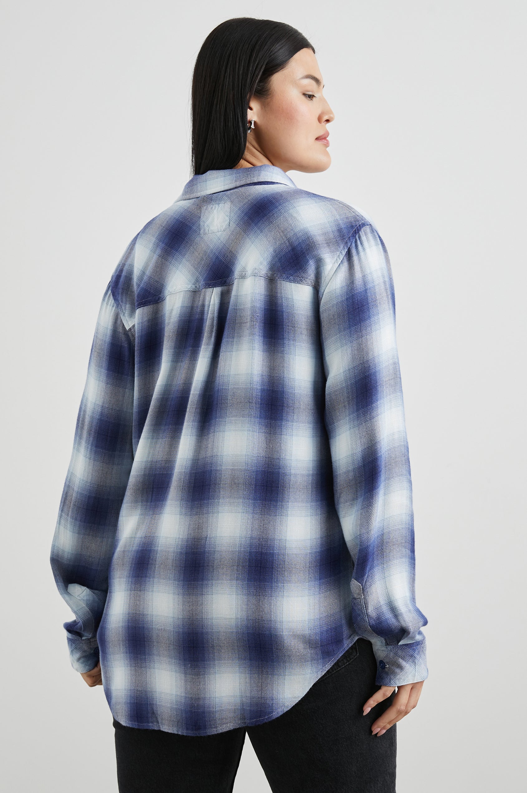 HUNTER SHIRT - PACIFIC IVORY BLUE – Rails