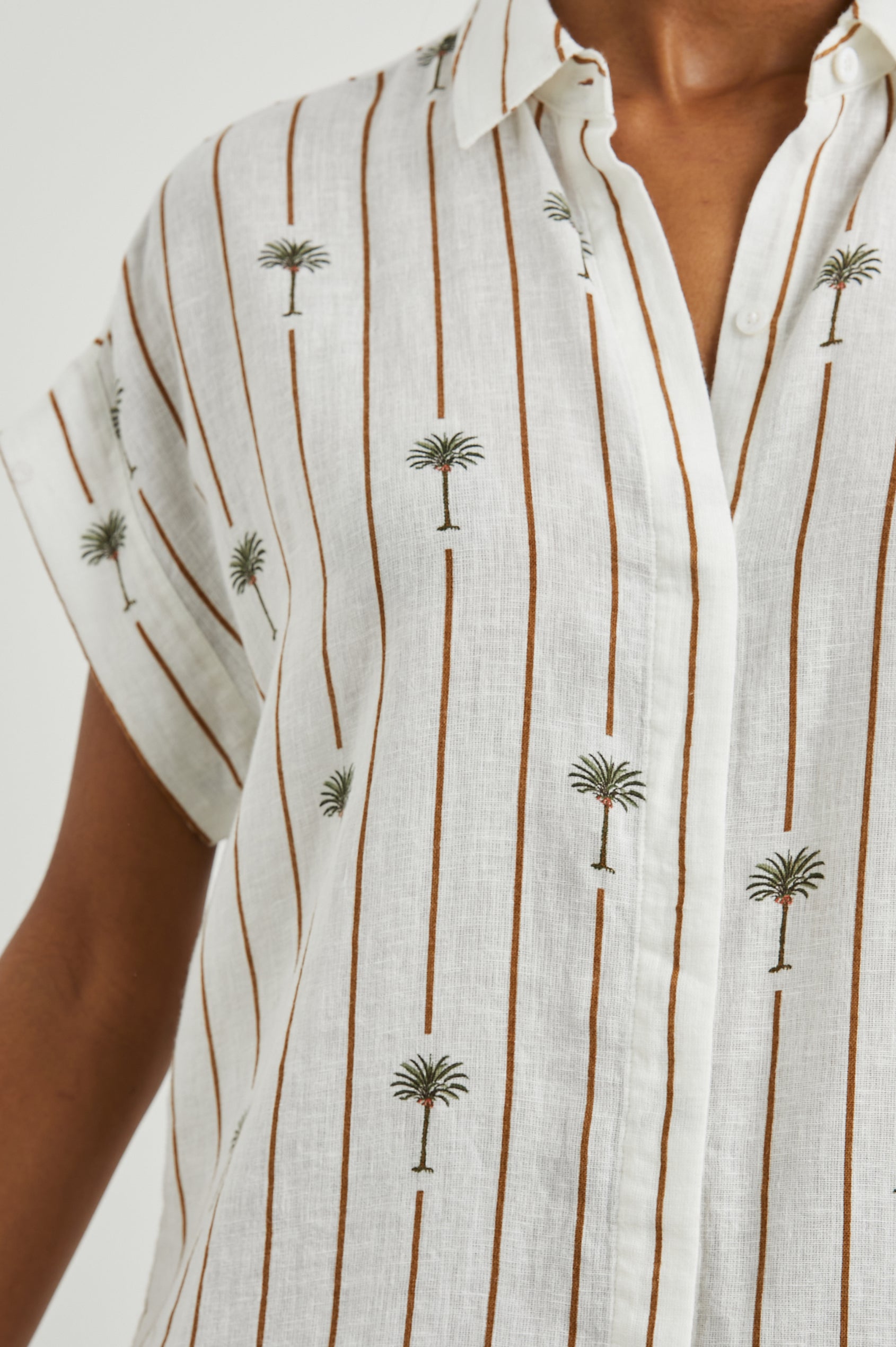 Eco Rayon Palm Shirt