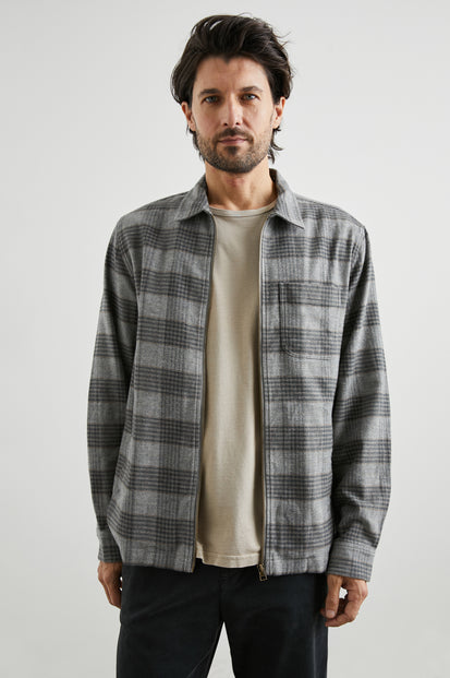 JAQUE SHIRT JACKET - LITHIUM RUST