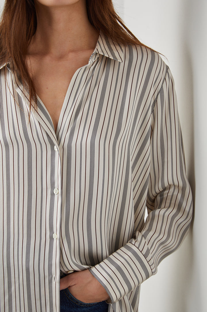 LEDGER SHIRT PROVIDENCE STRIPE - DETAIL