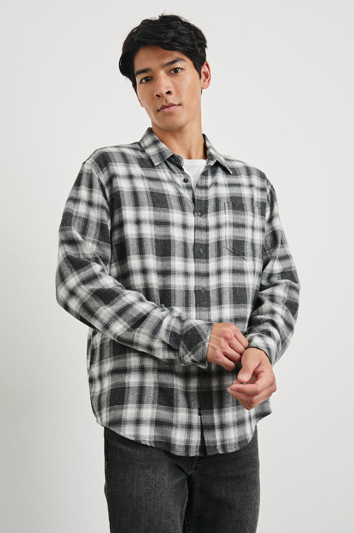 LENNOX SHIRT - BLACK OAK HAZE