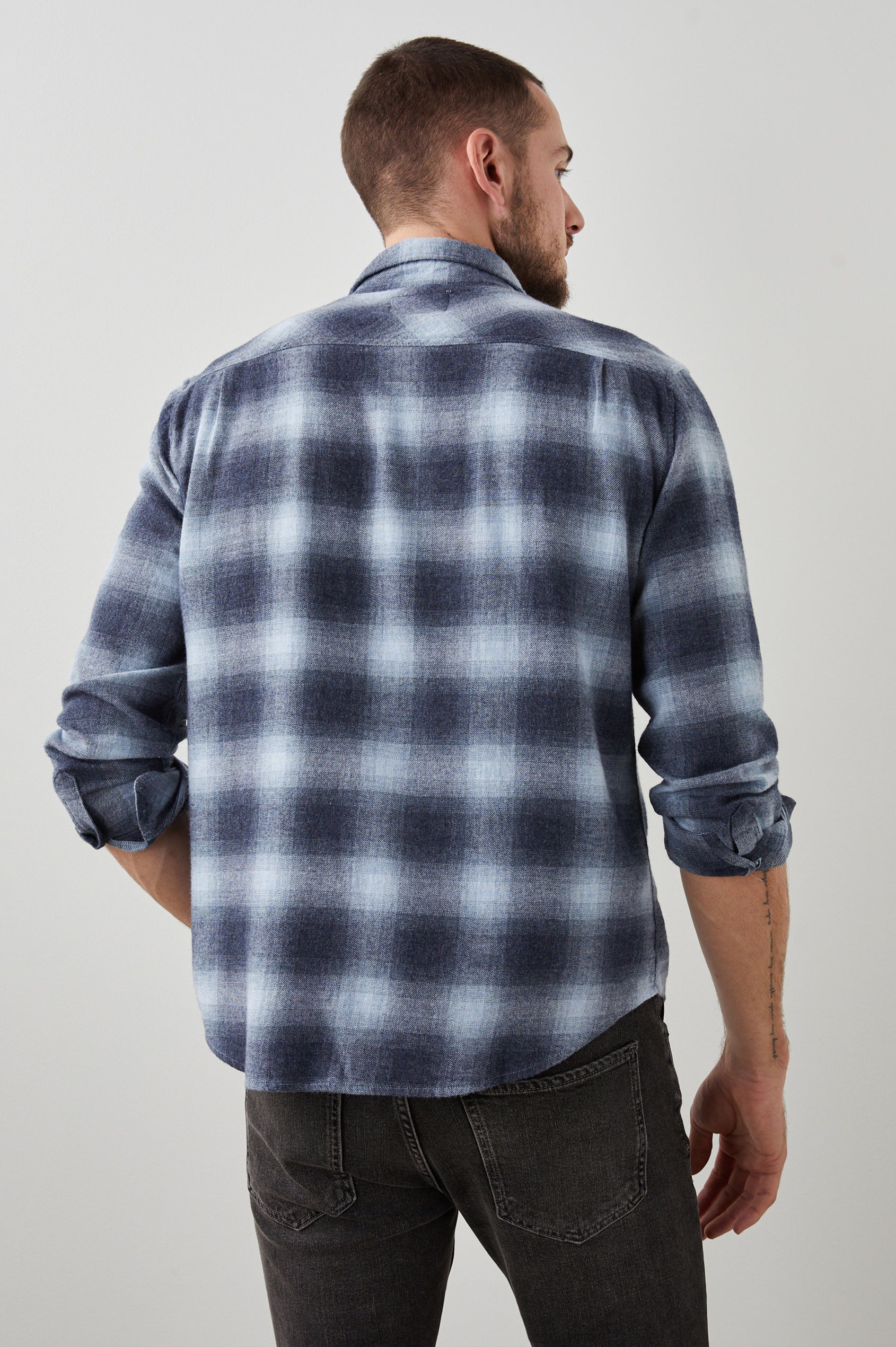 LENNOX SHIRT - DENIM SHADOW – Rails