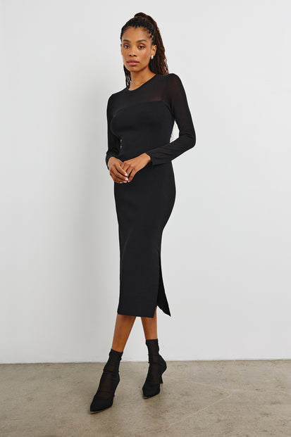 LUZ DRESS - BLACK