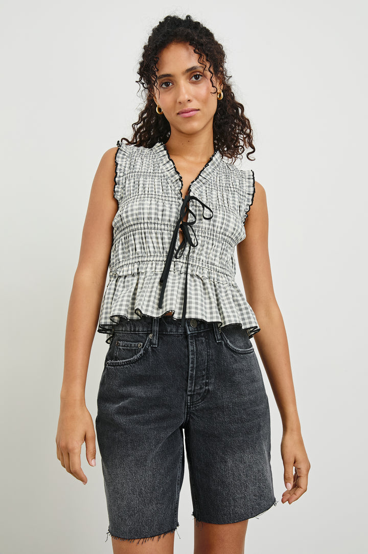 MARTINE-IVORY-JET-GINGHAM-FRONT