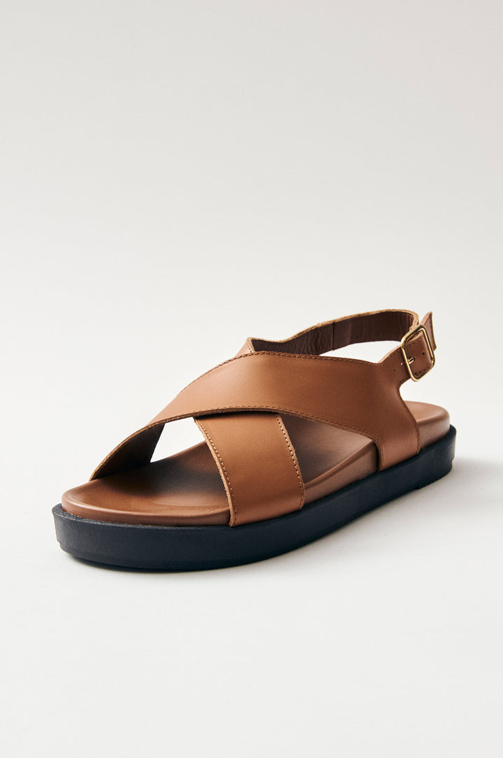 ALOHAS NICO SANDAL - TAN LEATHER