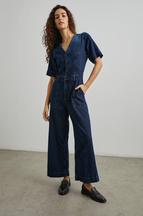 PALISADES JUMPSUIT BLUE MOON Rails