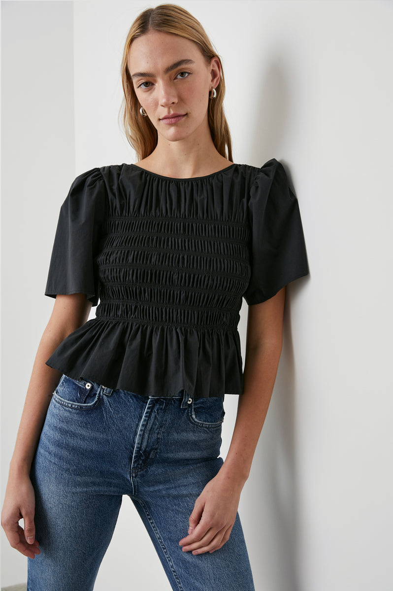 ROSIE TOP - BLACK – Rails