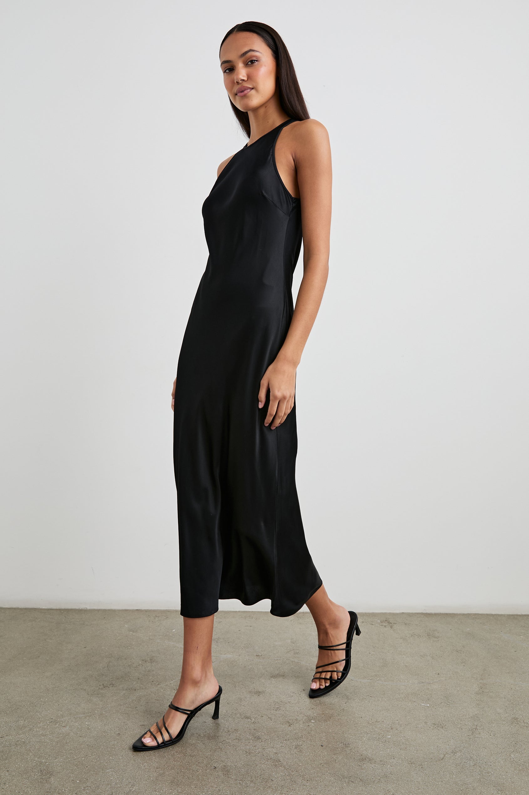 SOLENE DRESS BLACK Rails