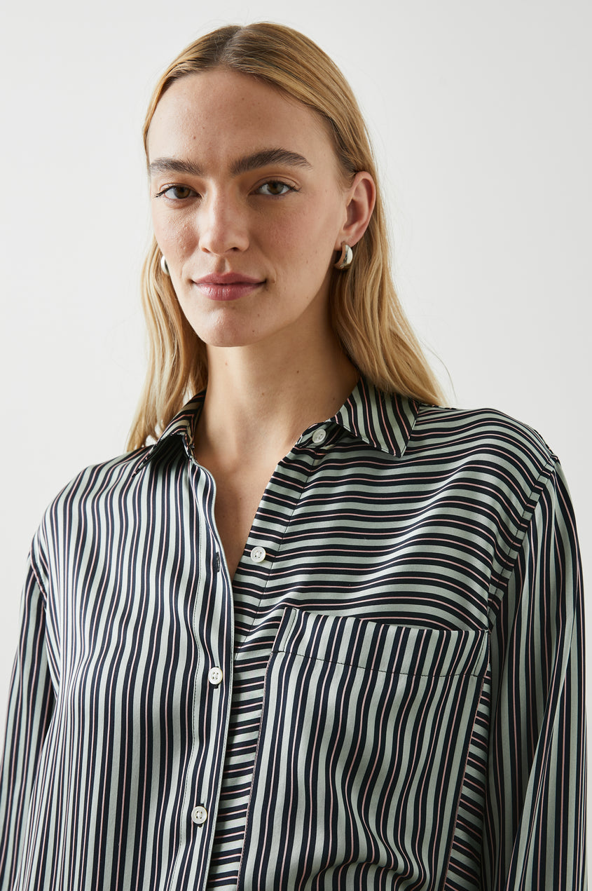 SPENCER SHIRT - KENT MULTI STRIPE – Rails