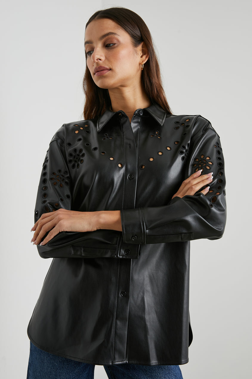 TAMSYN SHIRT - BLACK – Rails