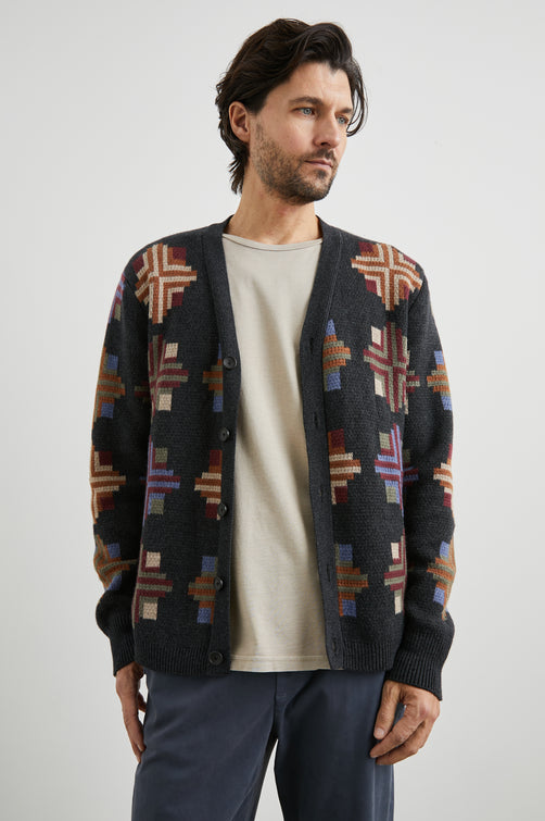 Cardigan patchwork best sale