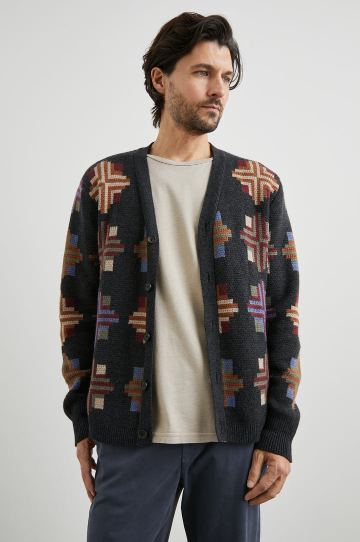 TAOS CARDIGAN - HEIRLOOM PATCHWORK