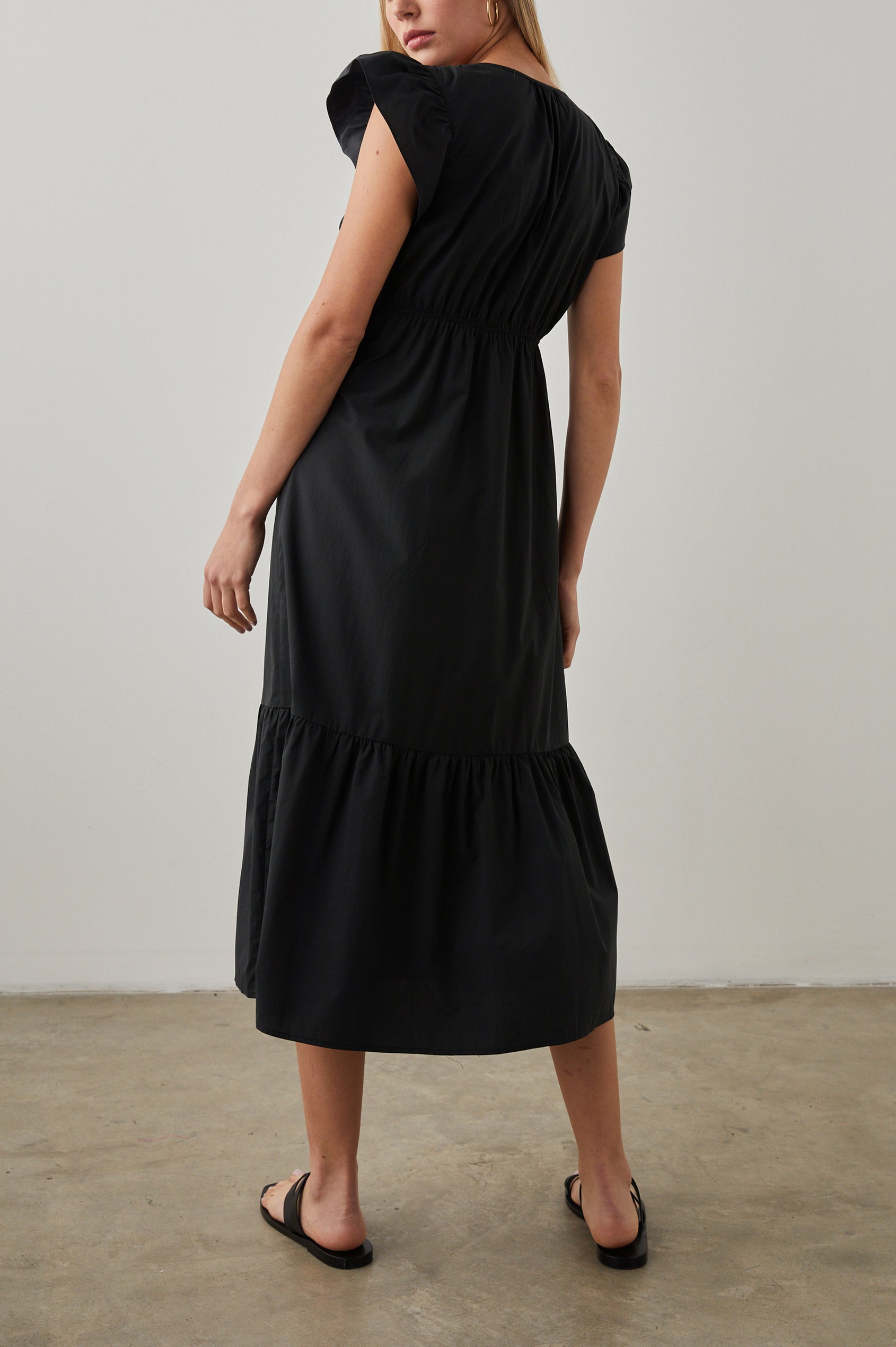 TINA DRESS - BLACK – Rails