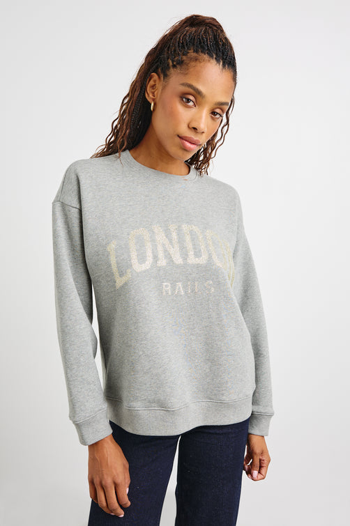 VARSITY-SWEATSHIRT-LONDON-GLITTER-SIDE ANGLE