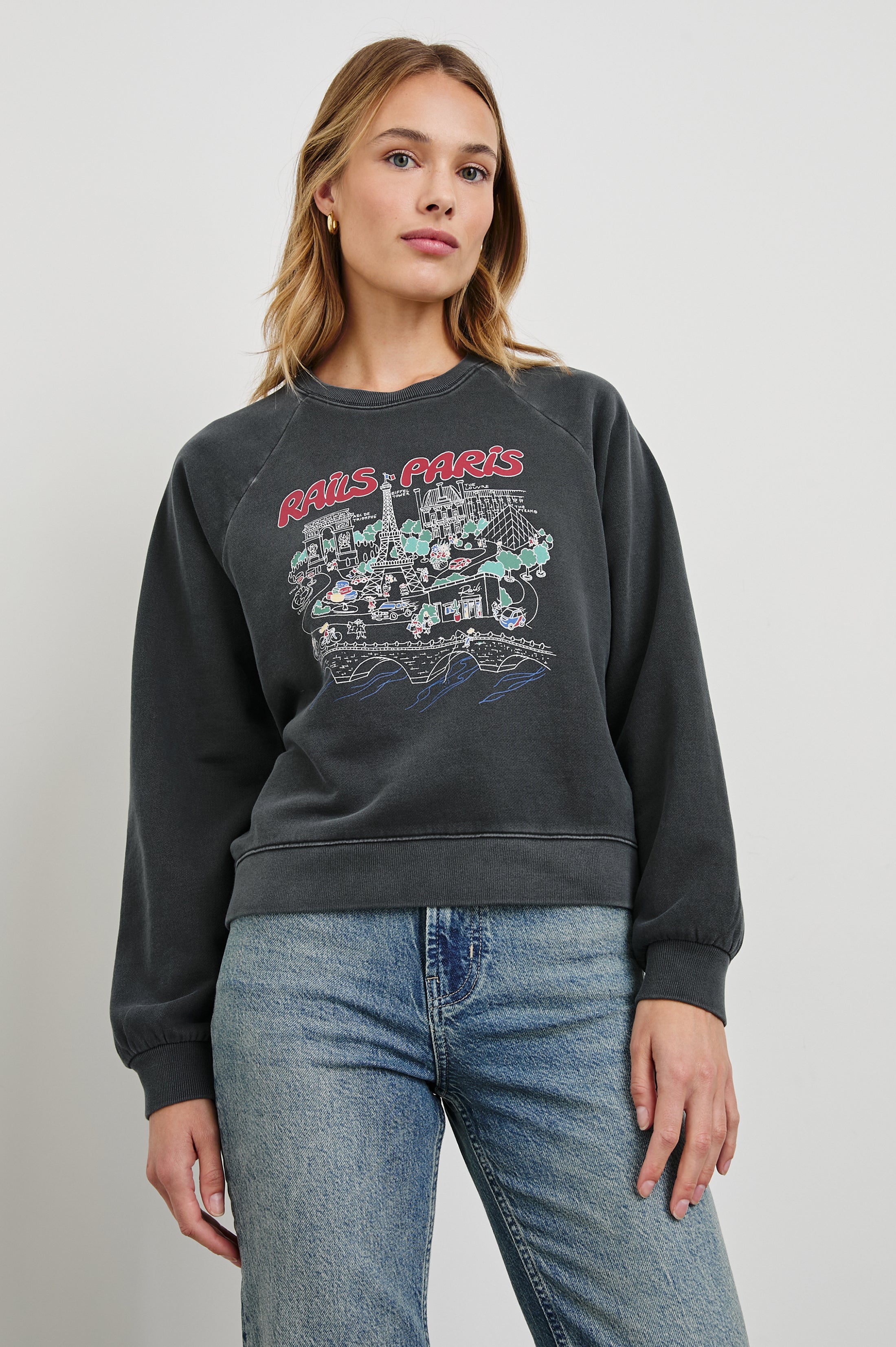 Vintage paris sweatshirt sale