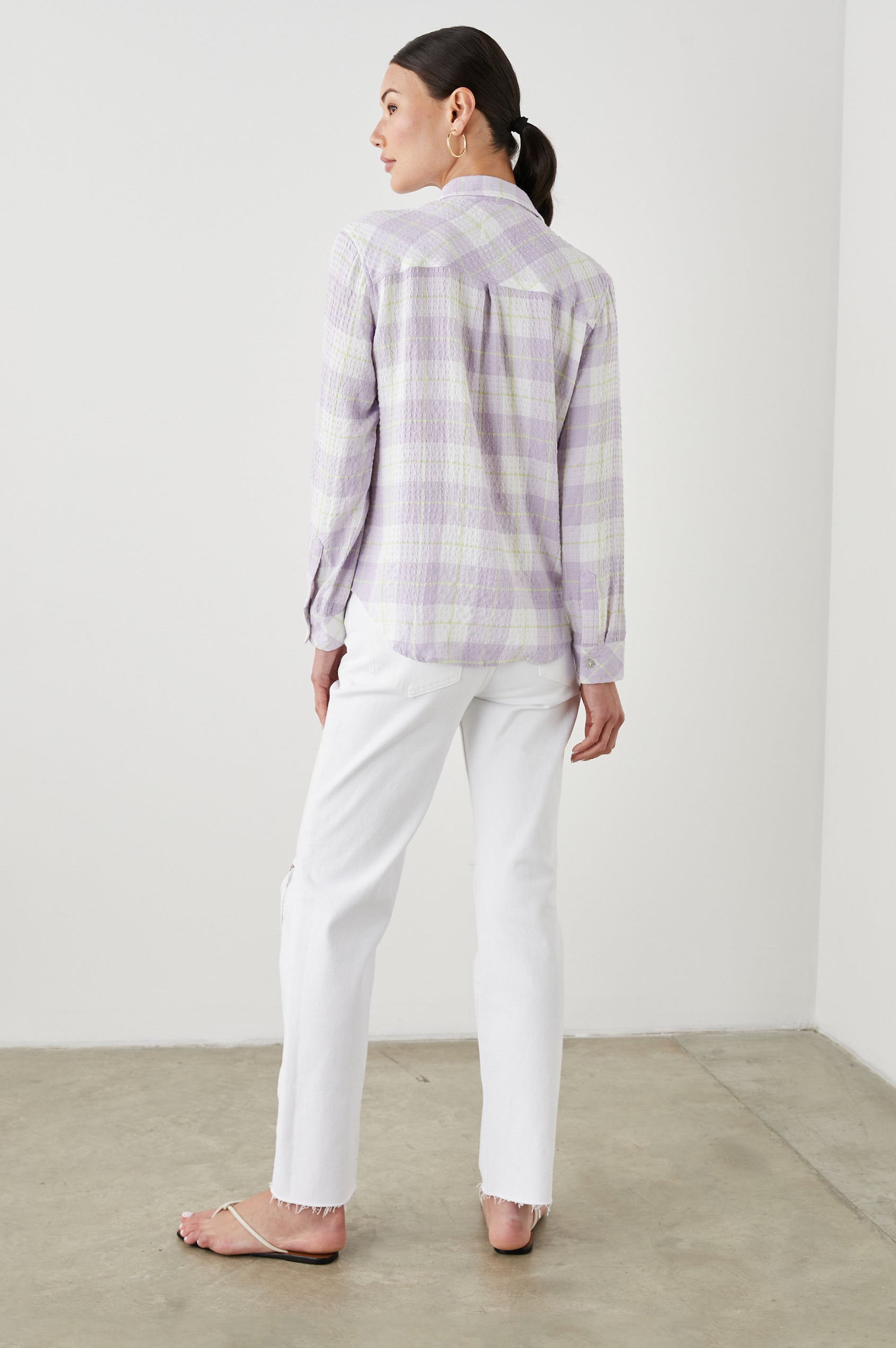 BRADY SHIRT - LILAC CITRUS – Rails