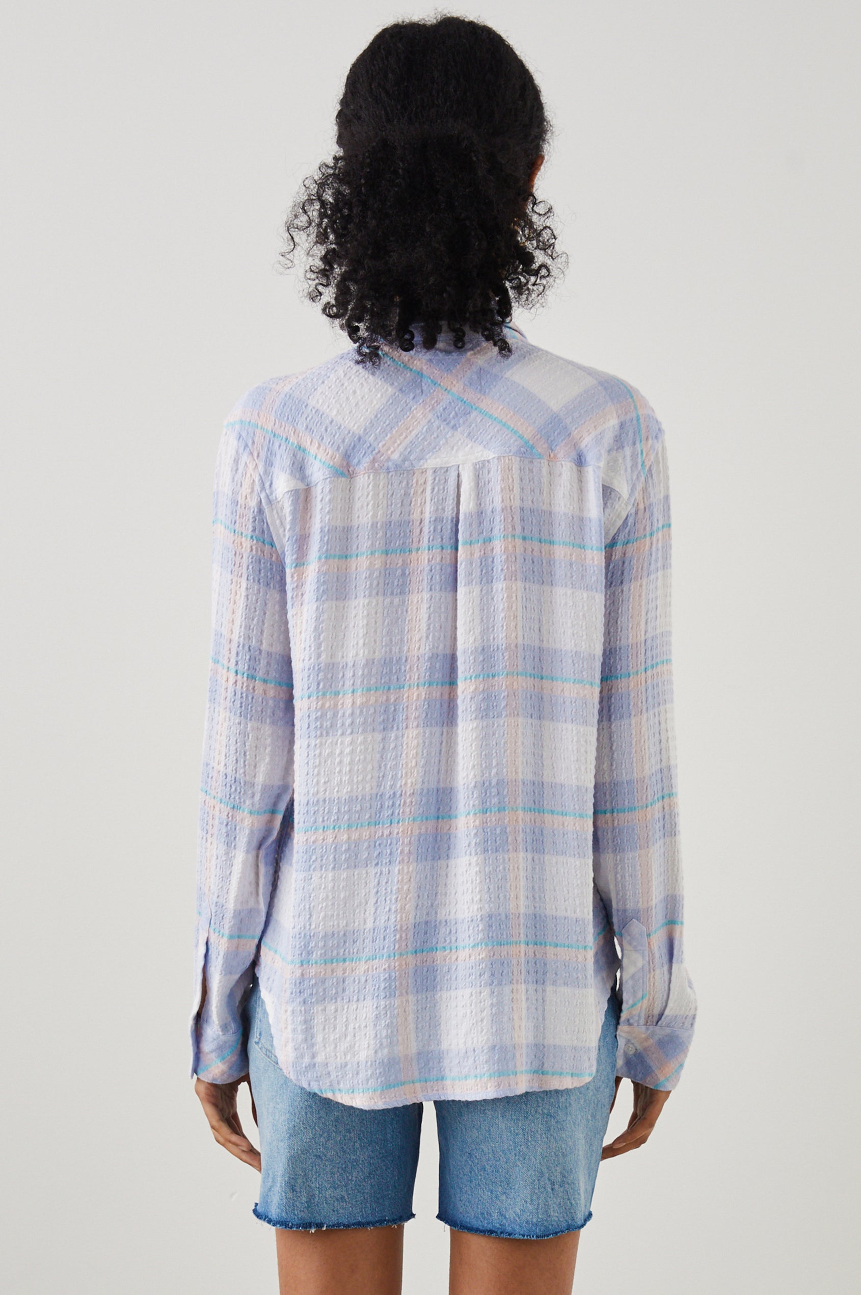 BRADY SHIRT - LILAC CITRUS – Rails