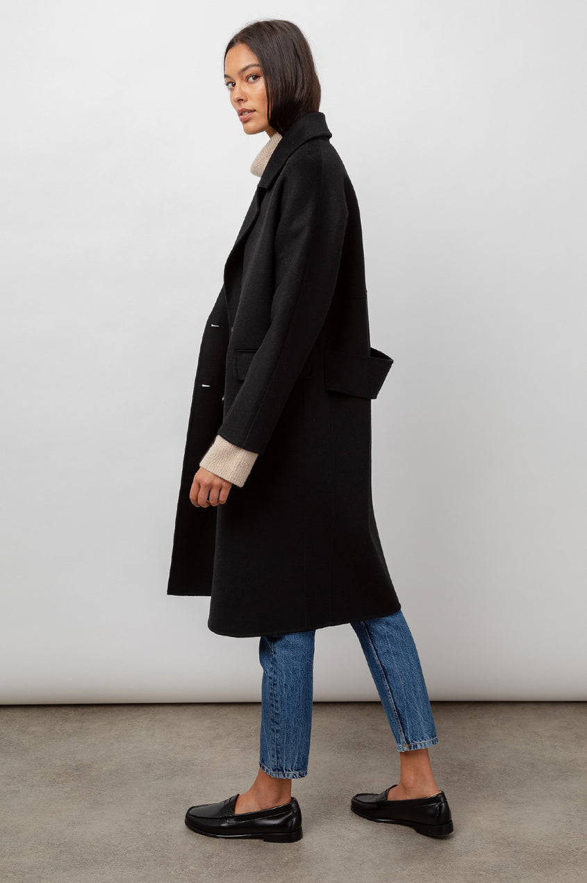 BRISTOL COAT - BLACK – Rails