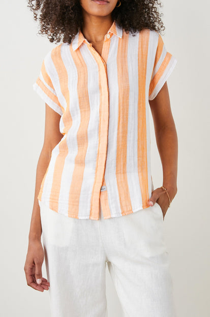 JAMIE SHIRT ORTONA STRIPE - FRONT