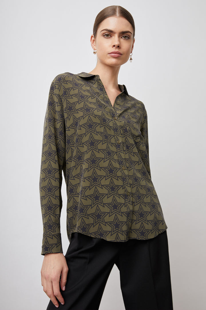 KATE OLIVE STARGAZE TOP- FRONT