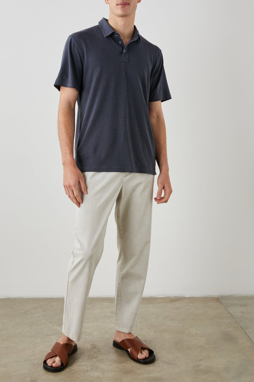 LEVANT POLO SHIRT - FLAMINGO – Rails