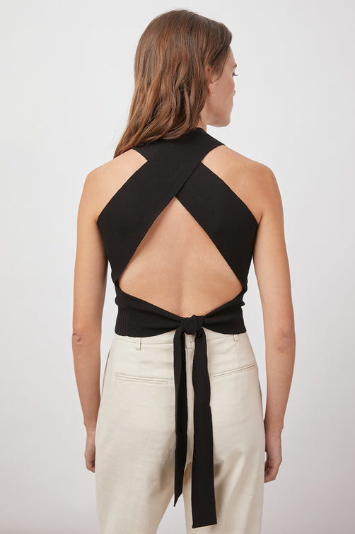 ZORA BLACK TOP- BACK